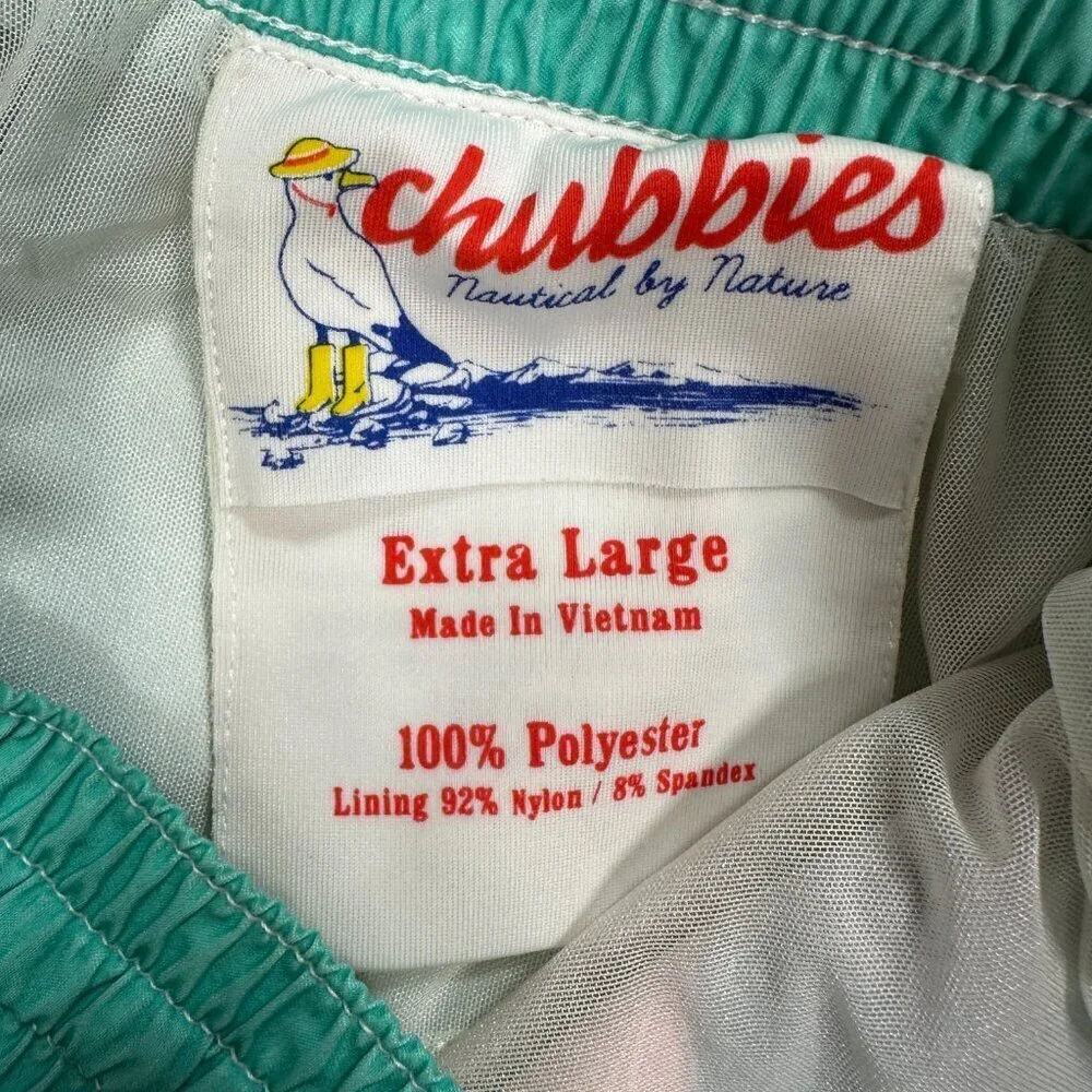 Chubbies Swim Trunks Stripes Speckles Stretch Waist Shorts - Mens XL BestOnesWI